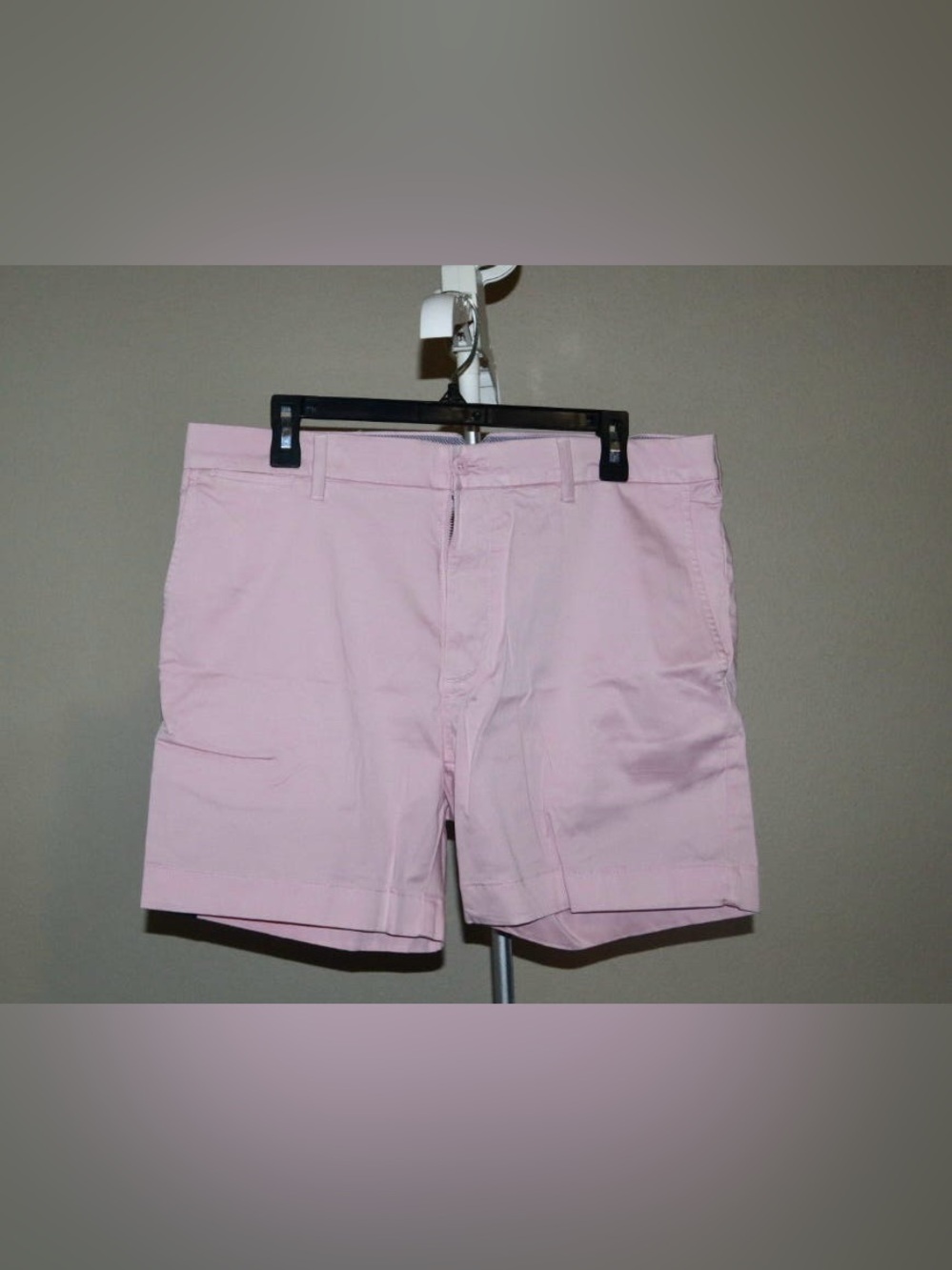 Daniel Cremieux Light Pink Flat Front Cotton Shorts